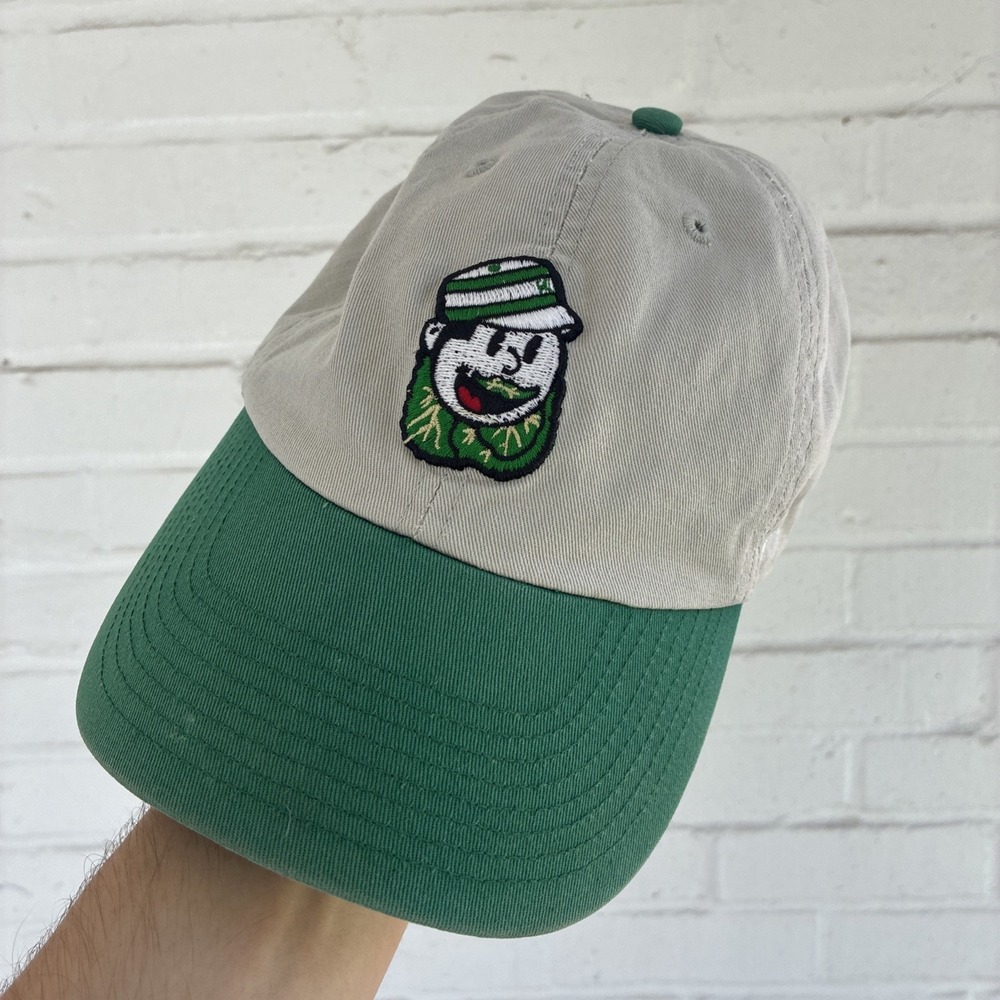 47 Hat Down East Wood Ducks Green Grey Adjustable Strapback Cap MiLB